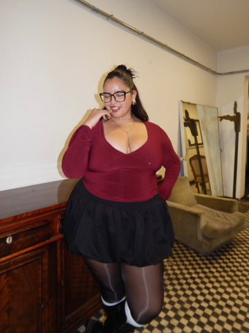 Ballerina Top Burdeo