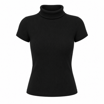 Ama Top Lanilla Black