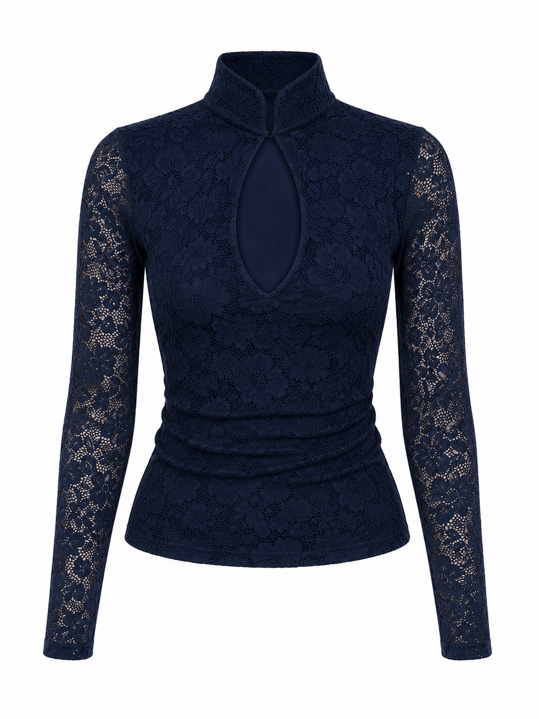 Condesa Lace Top Azul