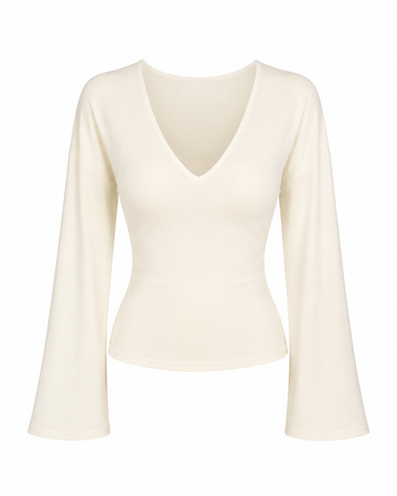 Carlota Bell-Sleeve Top