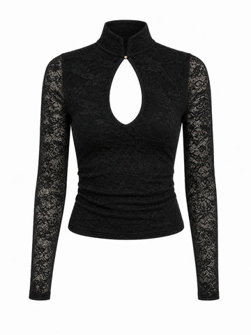 Condesa Lace Top Black