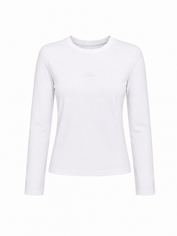 Camiseta manga larga Long Sleeve Fit 02 entallada al cuerpo Delanonna